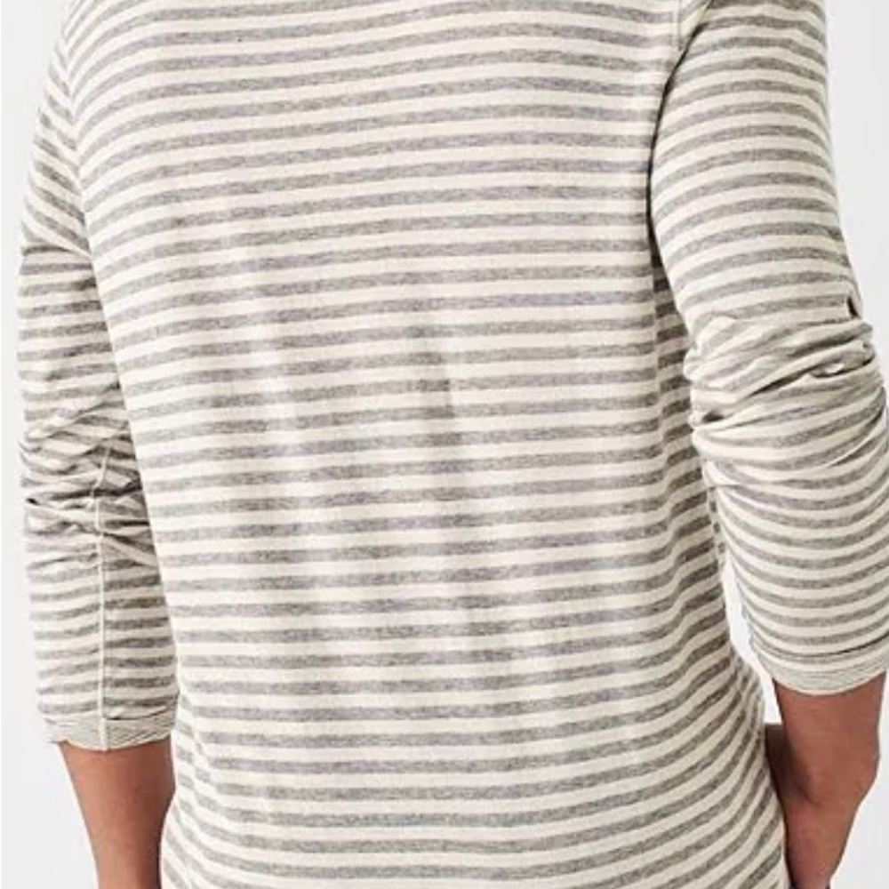 - Faherty Cloud Long Sleeve Reversible Tee. New - image 3